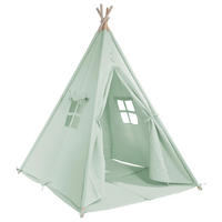 Sunny Kinder Tipi-Zelt Alba B/H/L: ca. 120x160x120 cm Alba - hellgrün (120,00/120,00/160,00cm) - Sunny