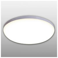 Näve Leuchten LED-Deckenleuchte weiß Metall Kunststoff B/H/T/D: ca. 28x5,5x28x28 cm GARDA - weiß (28,00/5,50/28,00cm) - Näve Leuchten
