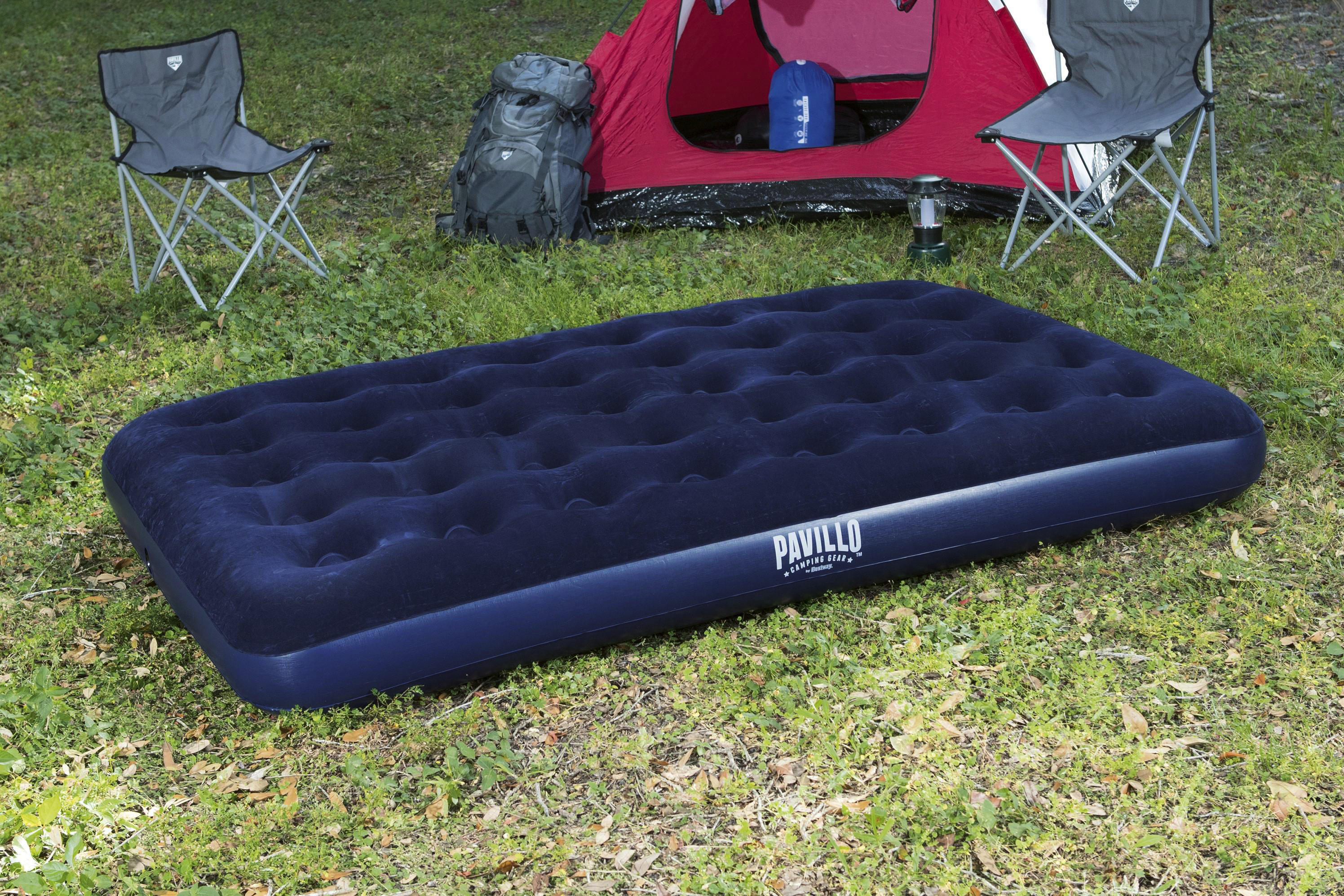 надувной матрас bestway pavillo flocked air bed 67002