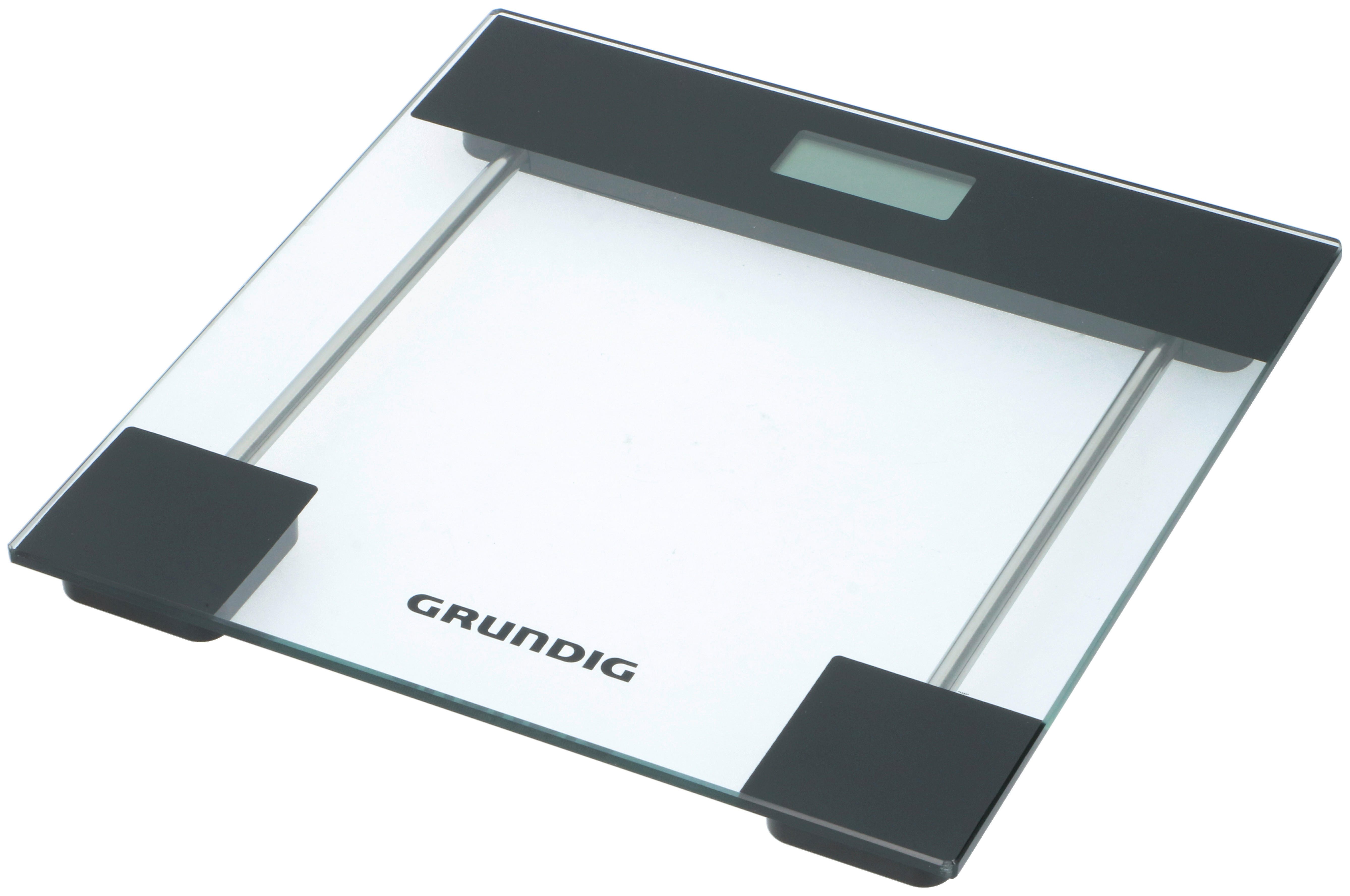 Personenwaage transparent Glas B/L: ca. 28x28 cm Personenwaage_180kg - schwarz/transparent (28,00/28,00cm)