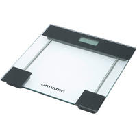 Personenwaage transparent Glas B/L: ca. 28x28 cm Personenwaage_180kg - schwarz/transparent (28,00/28,00cm)