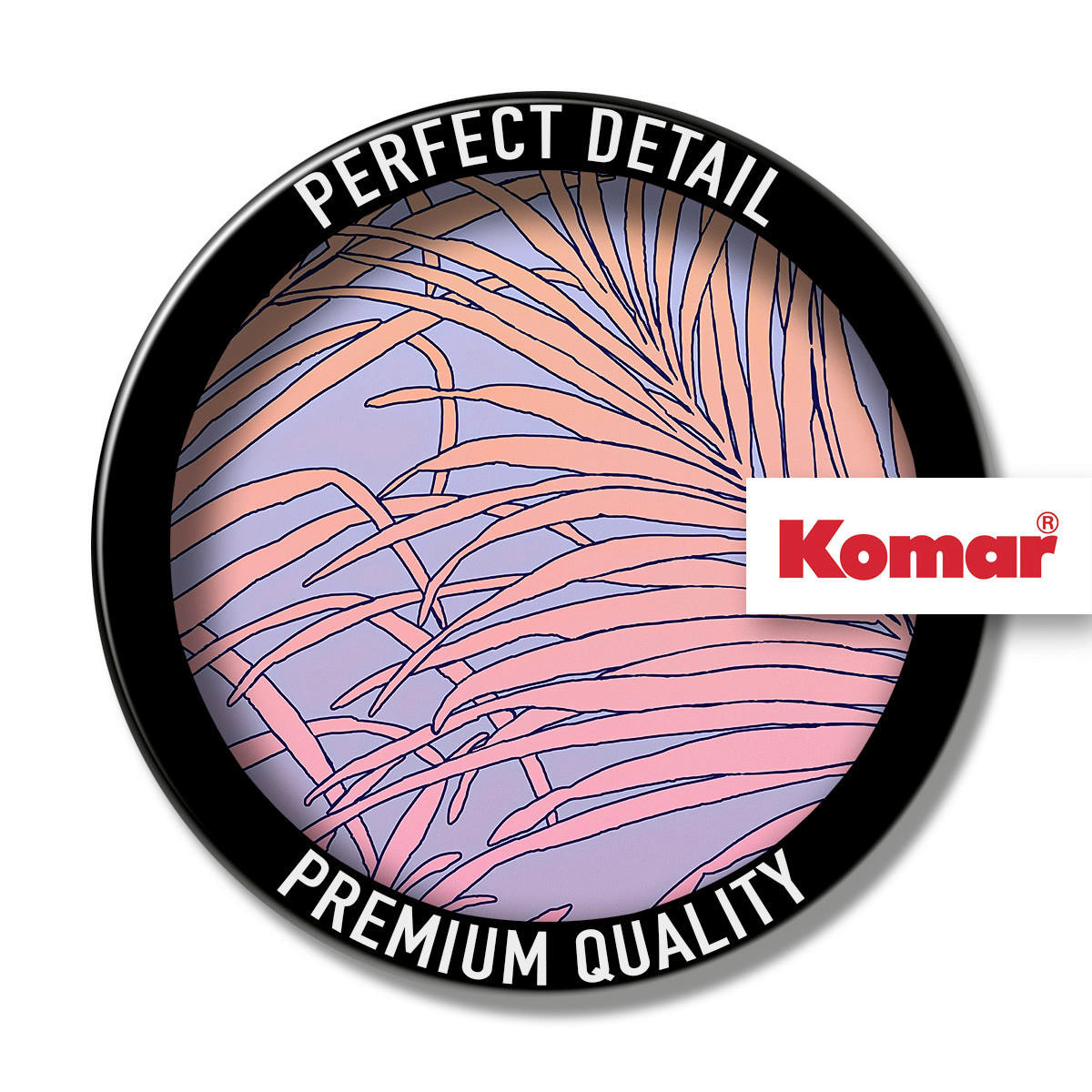 Komar Fototapete Palm Foglie B/L: ca. 200x250 cm Palm Foglie - (200,00/250,00cm) - Komar