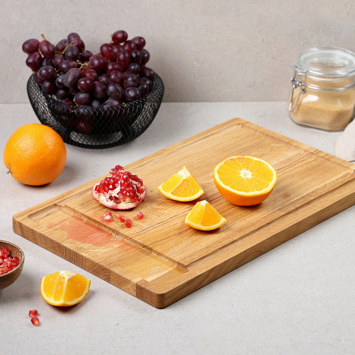 Kesper Schneidebrett Schneidebrett - natur (45,00/28,00/2,00cm) - Kesper