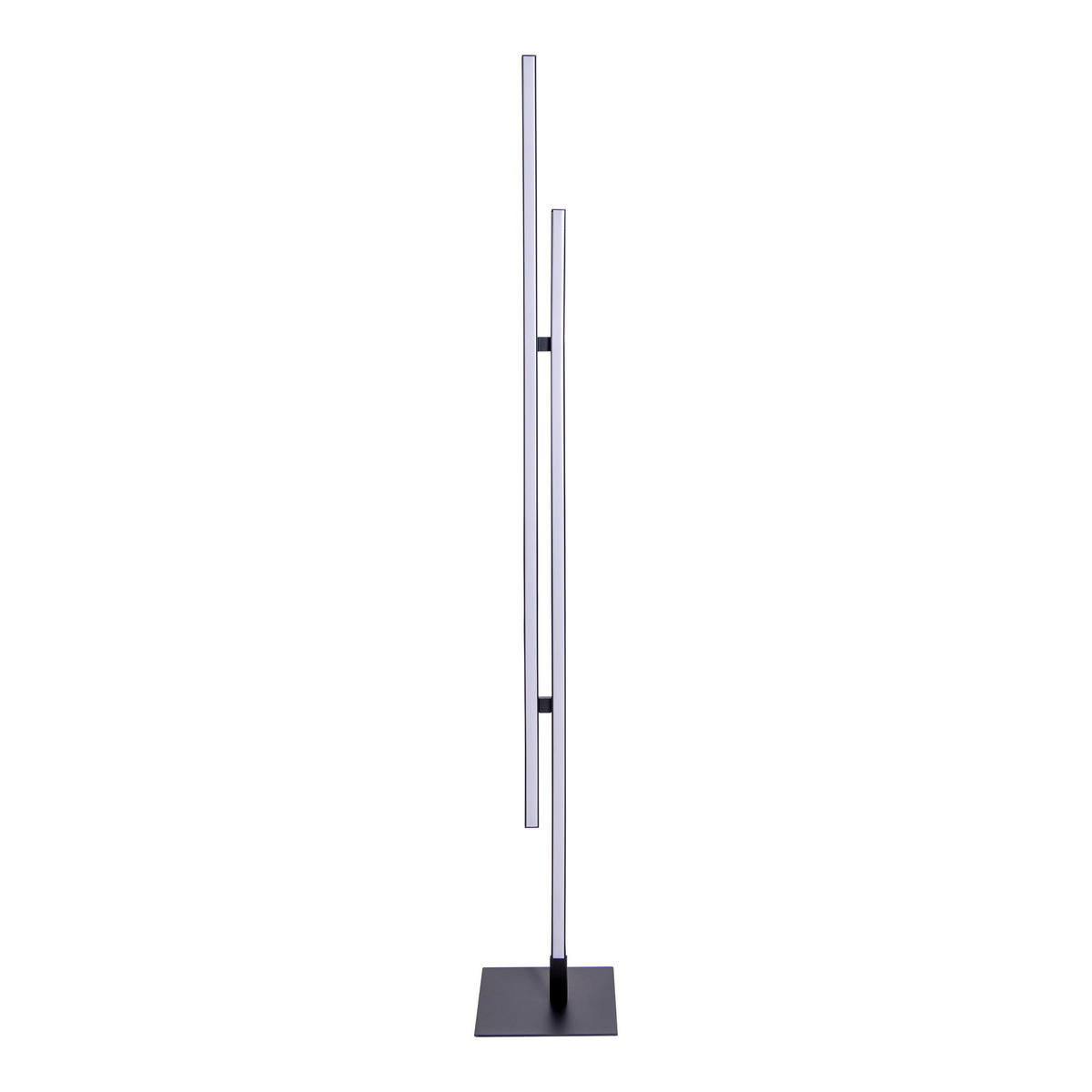 Näve Leuchten LED-Leuchten 2069722 schwarz Metall Kunststoff B/H/T: ca. 13x130x13 cm 2 Brennstellen Onda - schwarz (13,00/130,00/13,00cm) - Näve Leuchten