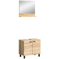 Badezimmer-Set BOSTON Eiche Sonoma Nachbildung B/H/T: ca. 57x44x33 cm BOSTON - Eiche (57,00/44,00/33,00cm) - xonox.home