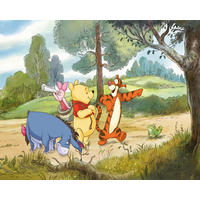 Komar Fototapete Winnie the Pooh Expedition B/L: ca. 250x200 cm Winnie the Pooh Expedition - (250,00/200,00cm) - Komar