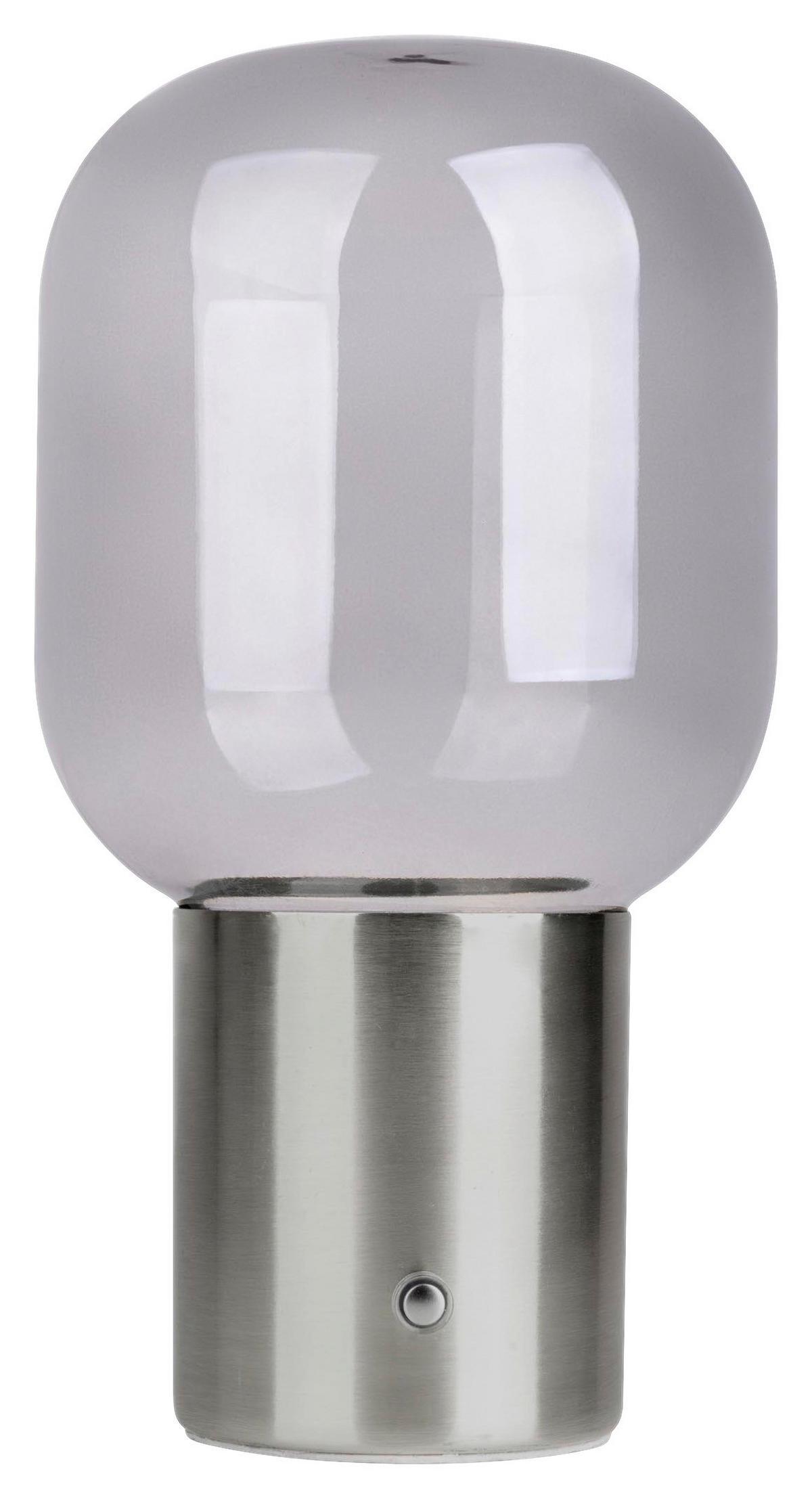Näve Leuchten Tischleuchte 5305942 Chrom Glas Metall B/H/T: ca. 13x25x13 cm null 1 Brennstellen Albero - Chrom (13,00/25,00/13,00cm) - Näve Leuchten