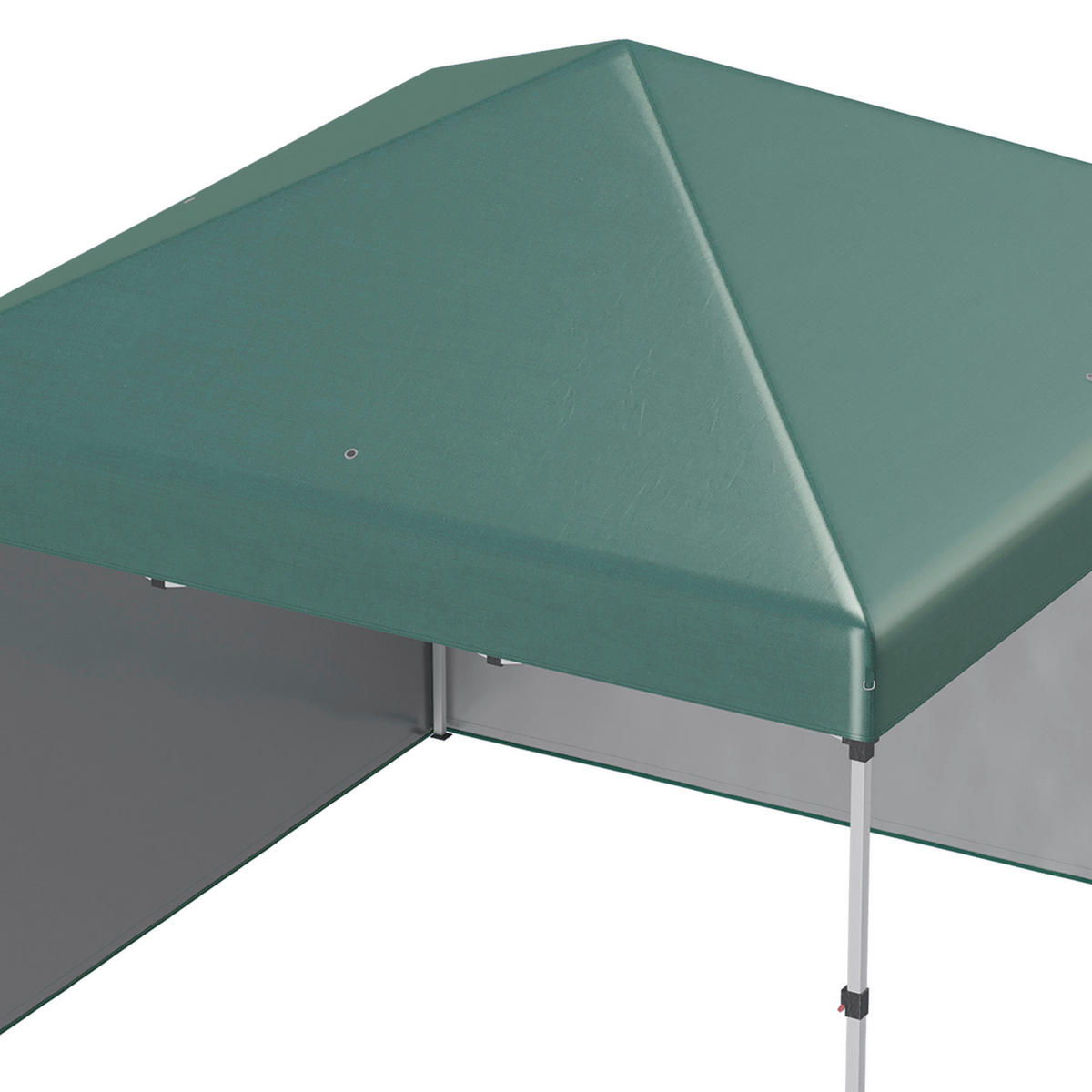 Outsunny Pavillon grün Polyester B/H/L: ca. 297x288x297 cm Pavillon - grün (297,00/297,00/288,00cm) - Outsunny