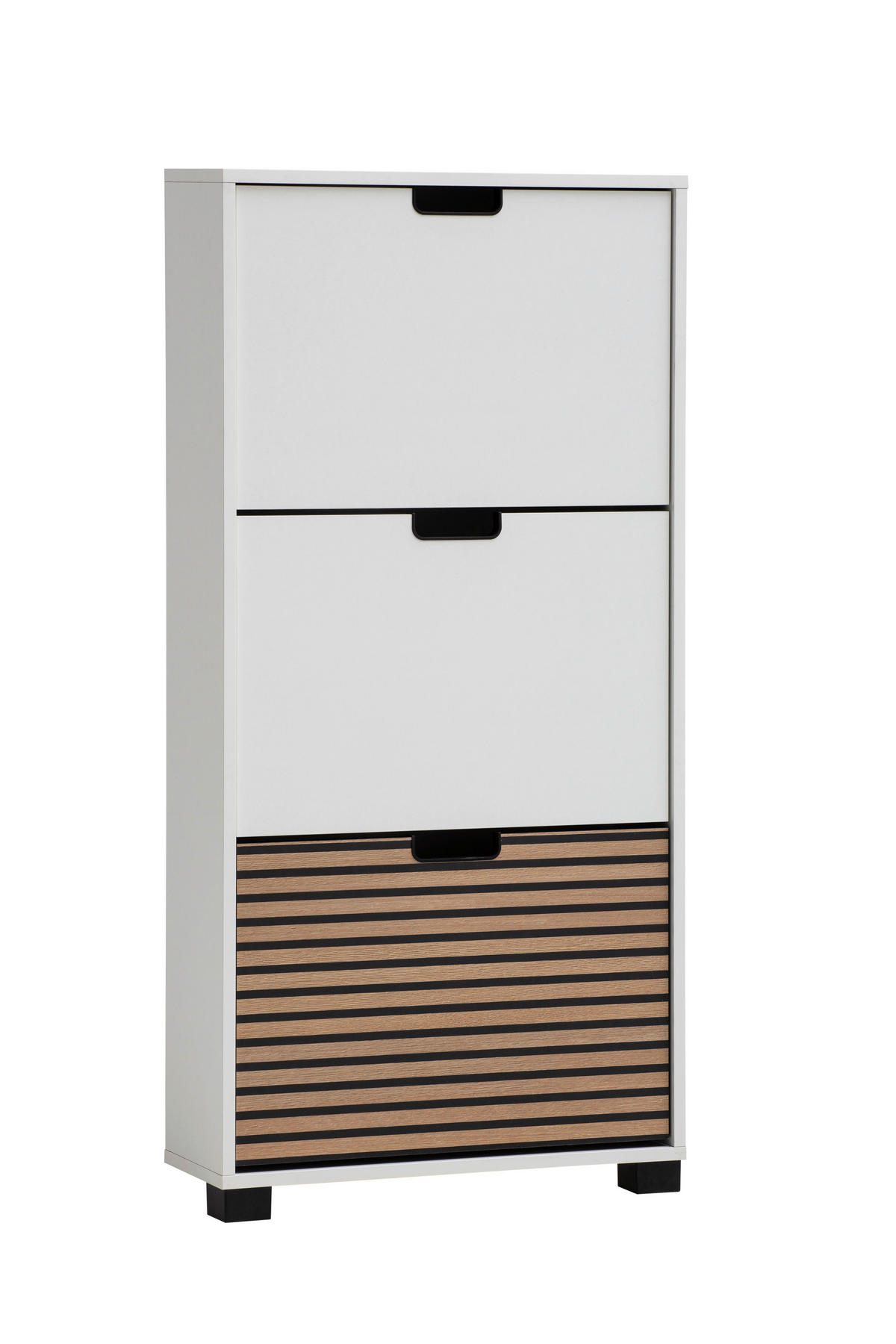 Schuhkipper Ryker weiß matt B/H/T: ca. 59,8x124x19,5 cm Ryker - weiß (59,80/124,00/19,50cm) - Möbelpartner