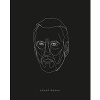 Komar Poster Star Wars Lines Dark Side Dooku Star Wars B/L: ca. 40x50 cm Star Wars Lines Dark Side Dooku - (40,00/50,00cm) - Komar