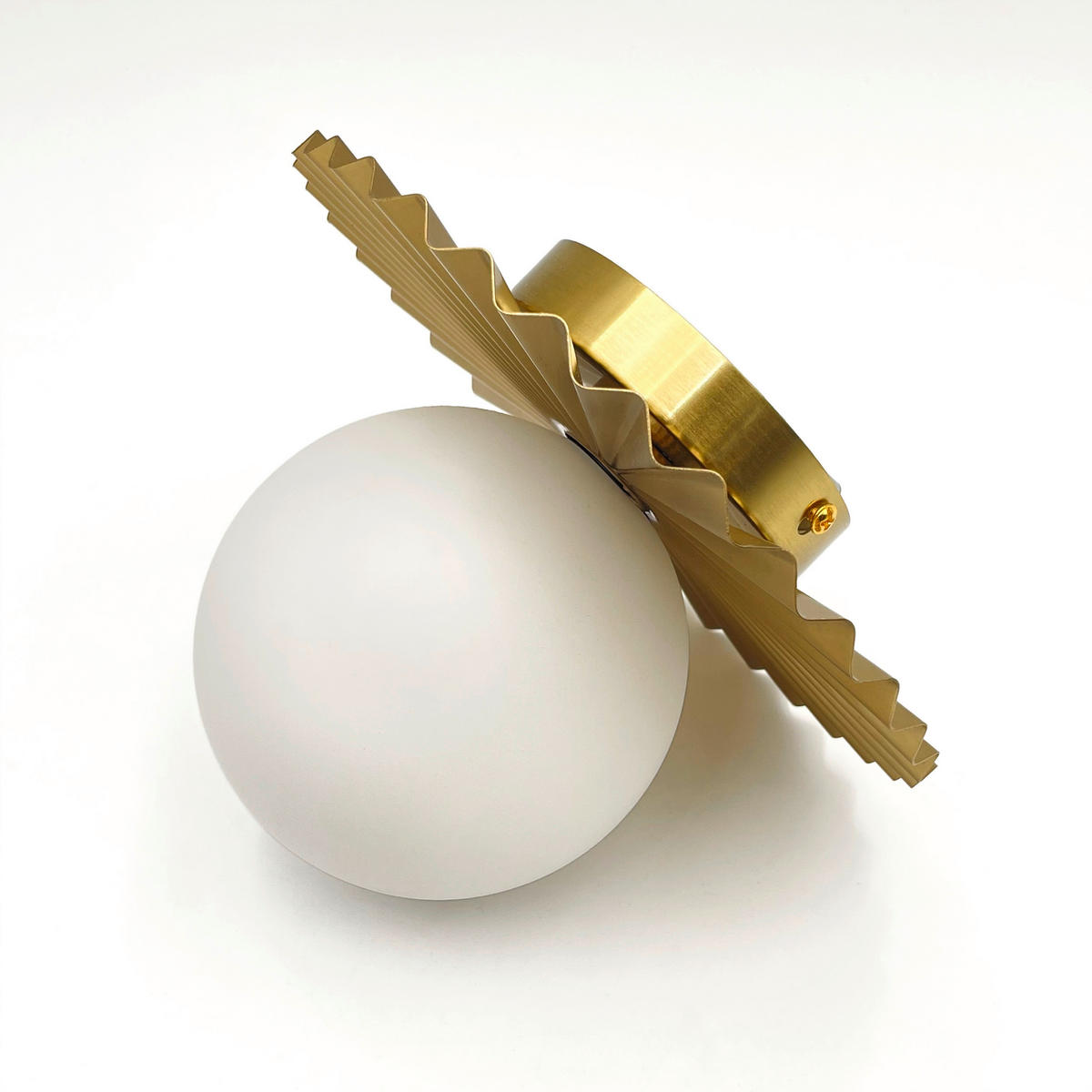 Lamkur Wandleuchte Kupfer Stahl Glas B/H/L: ca. 20x20x20 cm G9 1 Brennstellen Chita - Kupfer (20,00/20,00/20,00cm) - Lamkur