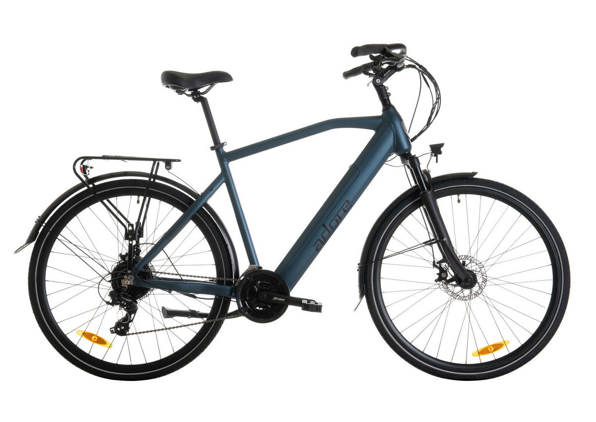 Adore E-Bike ATR-190 ATR-190 28 Zoll Rahmenhöhe 53 cm 24 Gänge blau blau ca. 250 W ca. 28 Zoll ATR-190 - blau - Adore