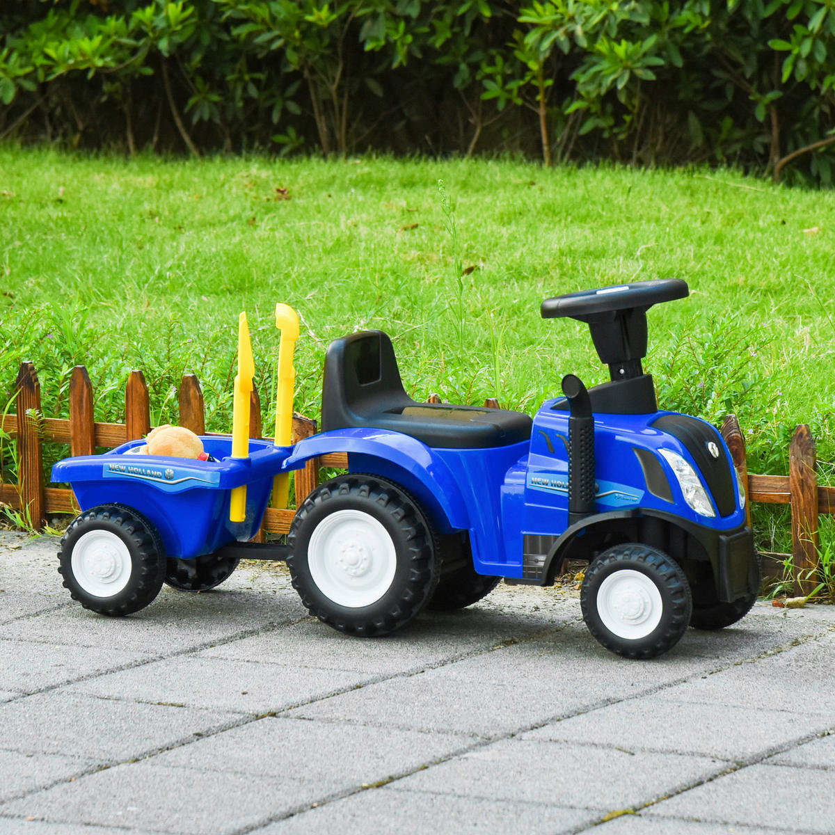 HOMCOM Kinder-Rutschauto Rutschauto - (91,00/29,00/44,00cm) - HOMCOM