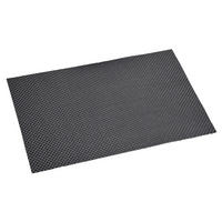 Kesper Platzmatte schwarz Kunststoff B/L: ca. 29x43 cm Platzmatte - schwarz (29,00/43,00cm) - Kesper