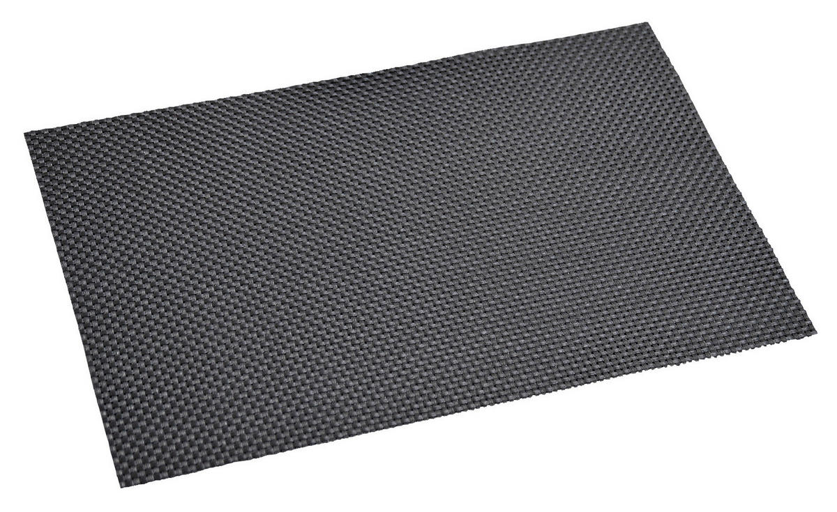 Kesper Platzmatte schwarz Kunststoff B/L: ca. 29x43 cm Platzmatte - schwarz (29,00/43,00cm) - Kesper