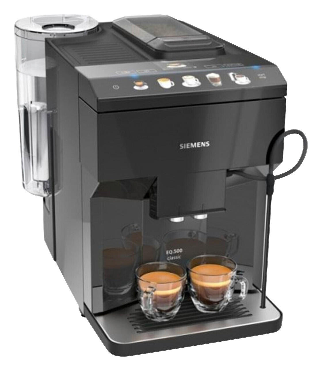 Siemens Kaffeeautomat EQ.5 TP501R09 schwarz Kunststoff B/H/T: ca. 28x37x45 cm EQ.5 - schwarz (28,00/37,00/45,00cm) - SIEMENS