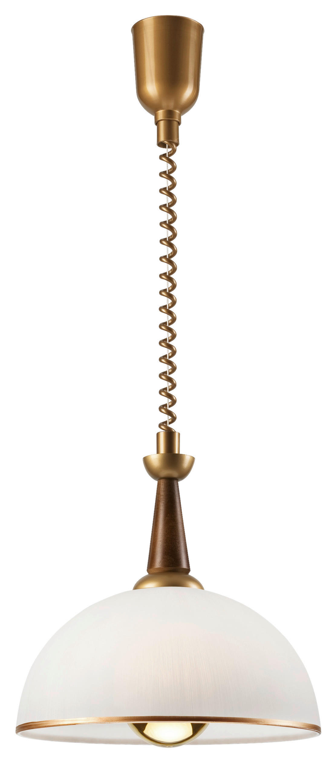 Lamkur Deckenleuchte gold Glas B/H/L: ca. 64x30x64 cm E27 1 Brennstellen CHIARA - gold (64,00/64,00/30,00cm) - Lamkur