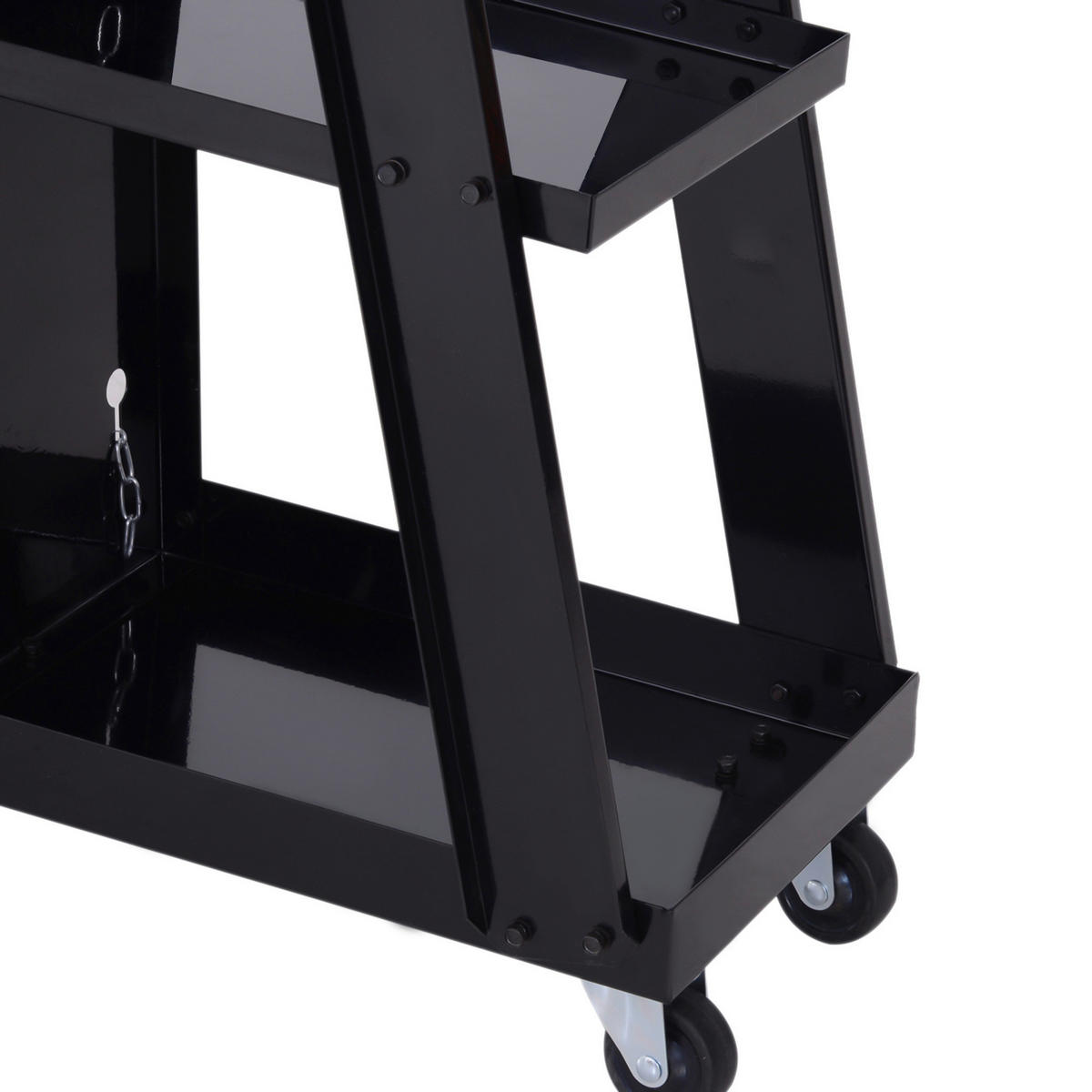 Werkstatt-Zubehör schwarz B/H/L: ca. 39x71x70 cm Schweißwagen - schwarz (70,00/39,00/71,00cm) - DURHAND