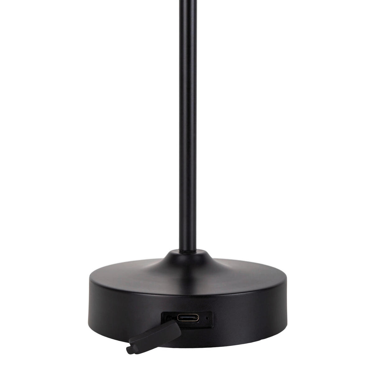 Näve Leuchten LED-Tischleuchte schwarz Glas Metall B/H/T/D: ca. 10,5x30x10,5x10,5 cm PINA - schwarz (10,50/30,00/10,50cm) - Näve Leuchten