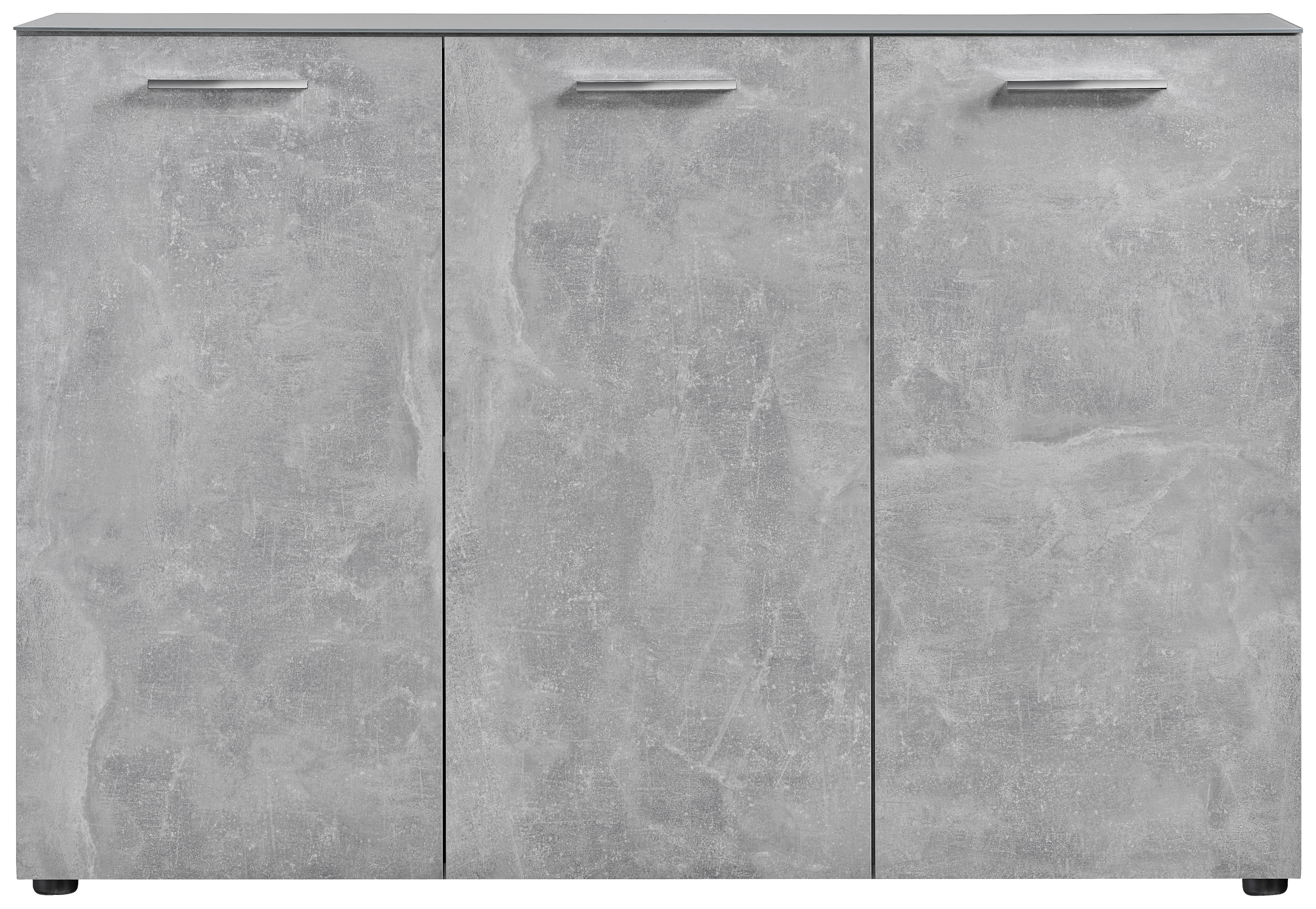 Kommode Rio Beton Optik B/H/T: ca. 120x83x35 cm Rio - Beton (120,00/83,00/35,00cm)
