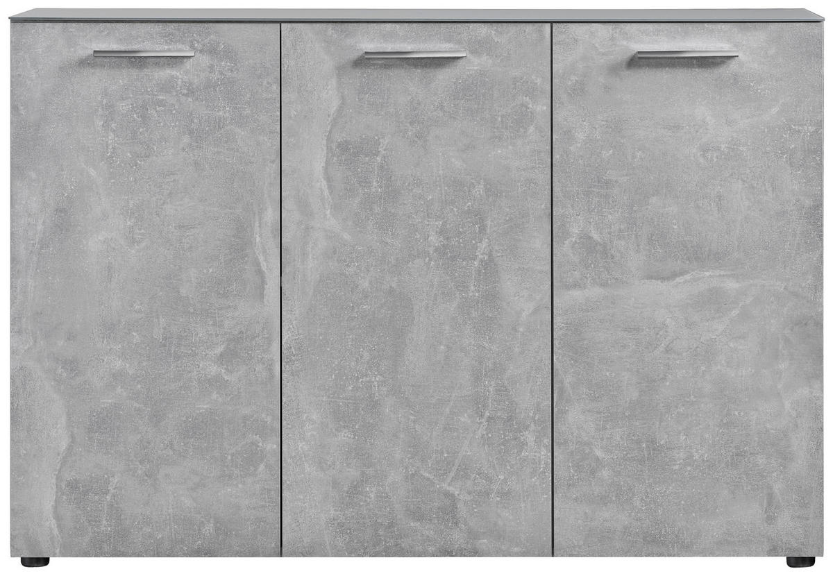 Kommode Rio Beton Optik B/H/T: ca. 120x83x35 cm Rio - Beton (120,00/83,00/35,00cm)