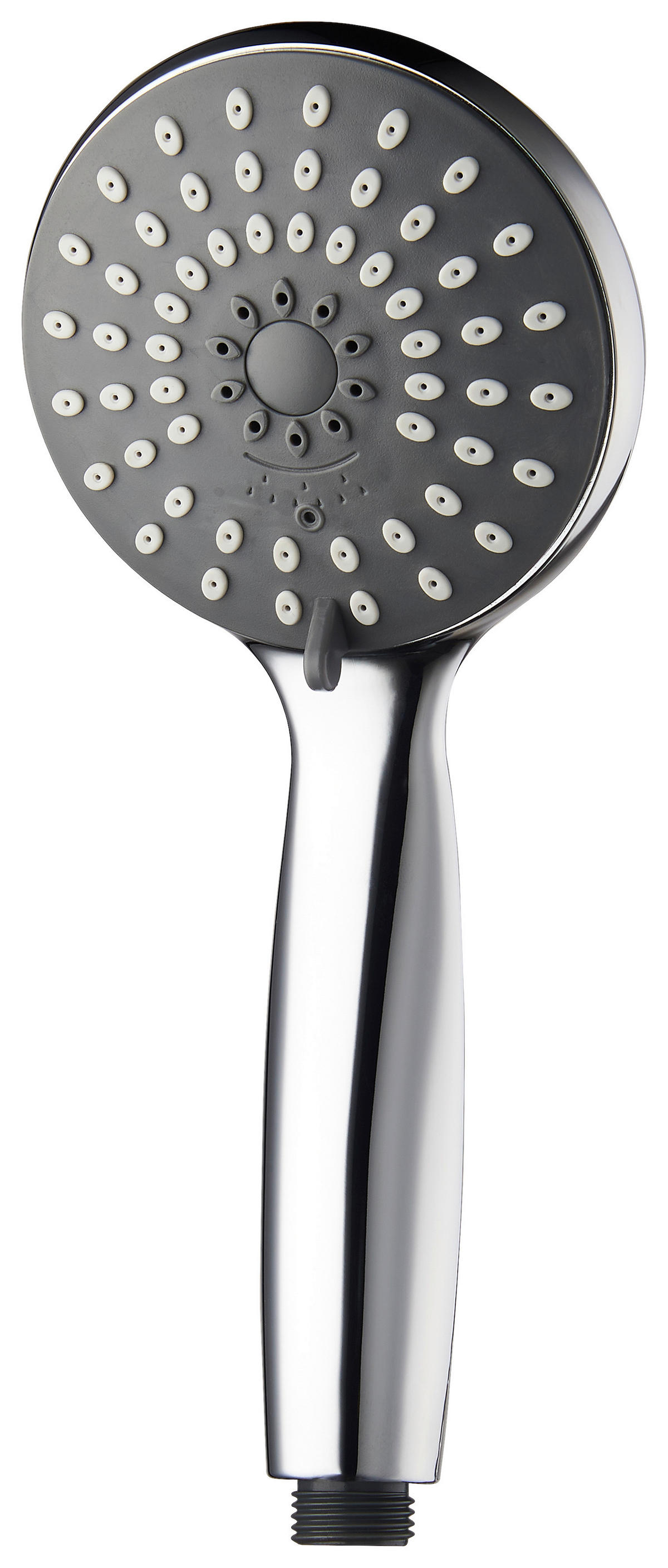 Handbrause Chrom D: ca. 10 cm Handbrause_Vital-3_Sensation - Chrom/grau (10,00cm) - Sensation