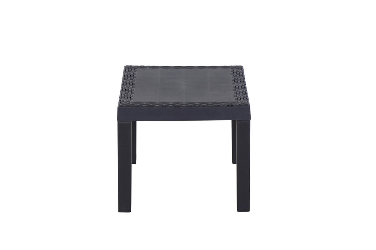 ProGarden Balkonset Kraka anthrazit Kunststoff B/H/L: ca. 60x42x70 cm Kraka - anthrazit (70,00/60,00/42,00cm) - ProGarden