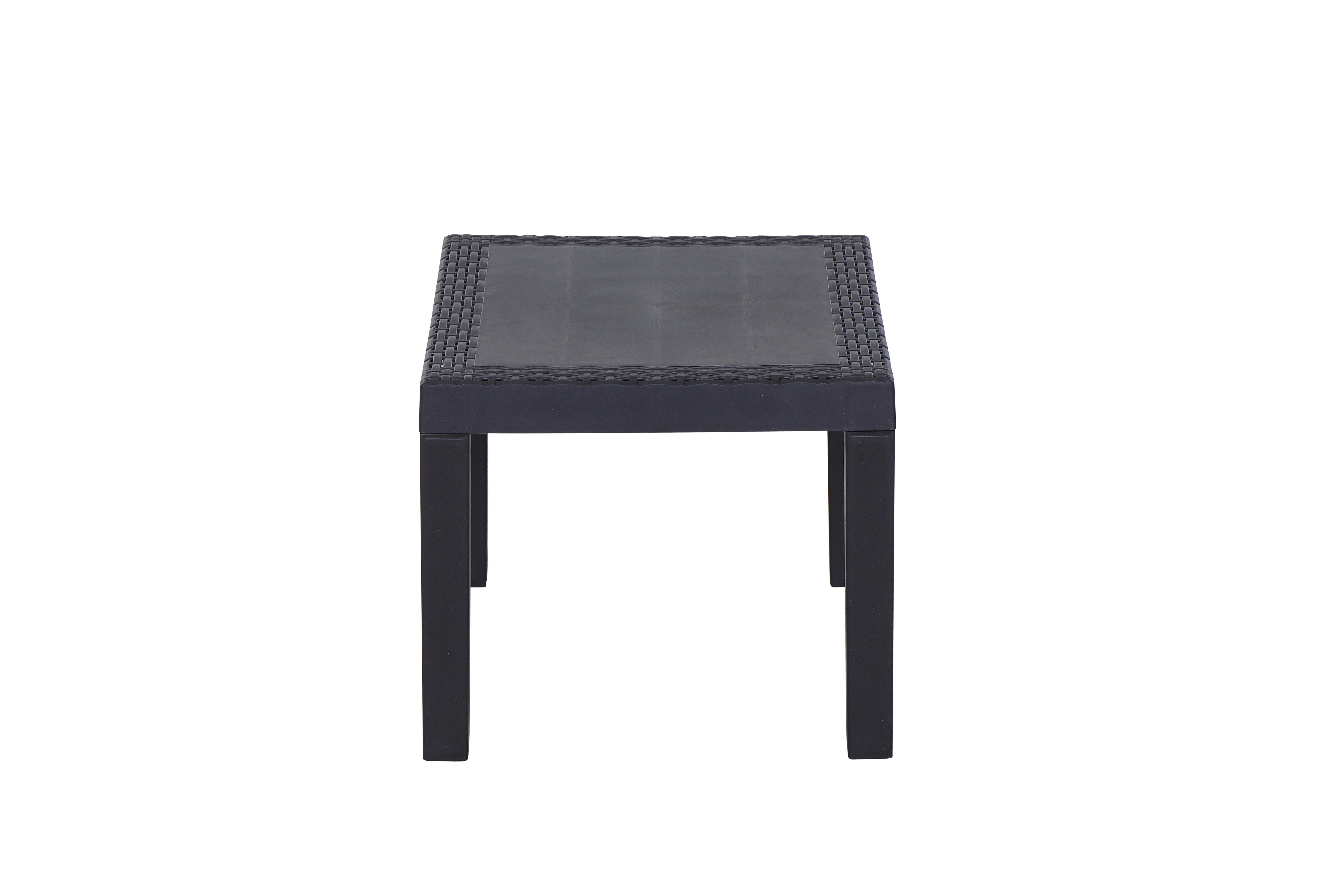 ProGarden Balkonset Kraka anthrazit Kuns...