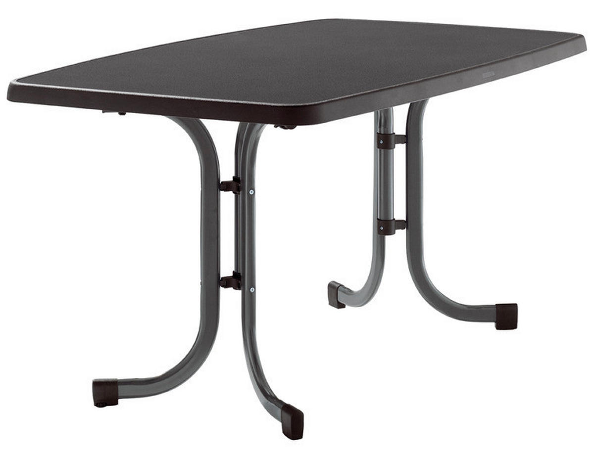 Sieger Gartentisch anthrazit Stahl B/H/L: ca. 90x72x150 cm Gartentisch_Sieger - anthrazit (150,00/90,00/72,00cm) - Sieger