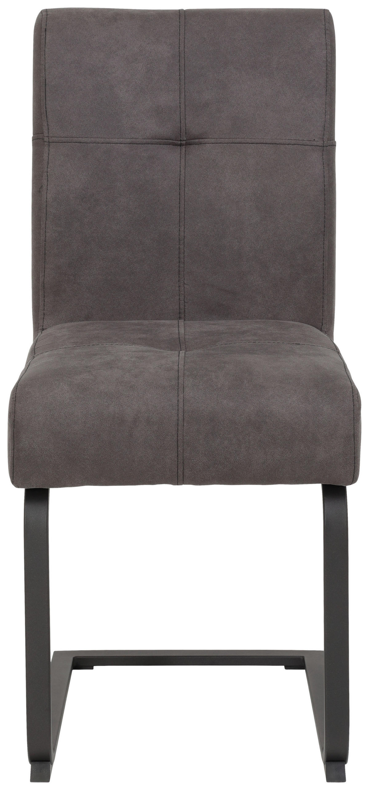 Essgruppe Luise I anthrazit Microfaser B/H/T: ca. 160x76x80 cm Luise I - anthrazit (160,00/76,00/80,00cm) - Hela