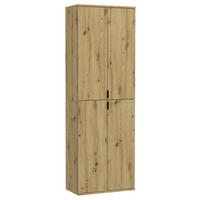 Badhochschrank PROJEKT Eiche Artisan Nachbildung B/H/T: ca. 61x193x34 cm PROJEKT - Eiche (61,00/193,00/34,00cm) - xonox.home
