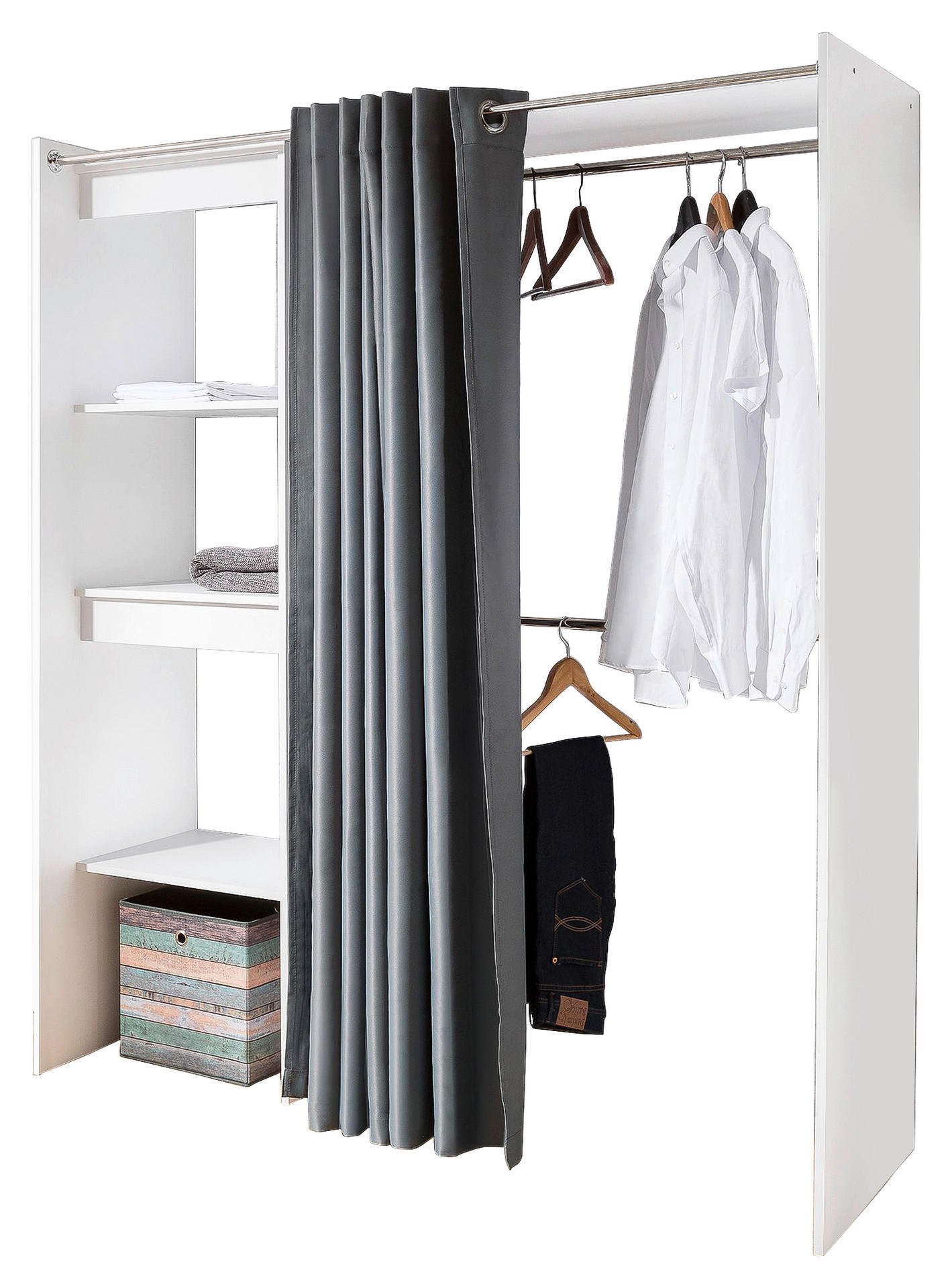 Thumbnail - Kleiderschrank Colmar  B/H/T: ca. 182x185x50 cm