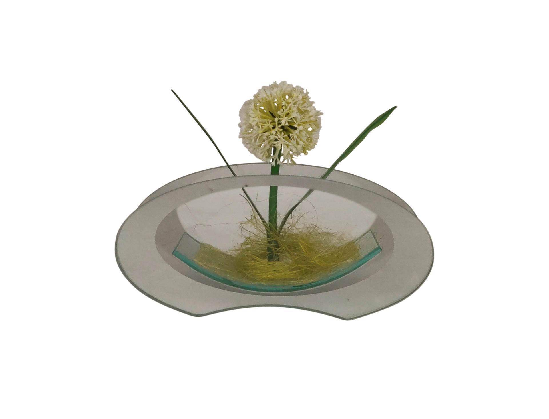 POCOline Vase klar Glas B/H/L: ca. 4,5x9,5x20 cm Spiegelvase - klar (20,00/4,50/9,50cm) - POCOline