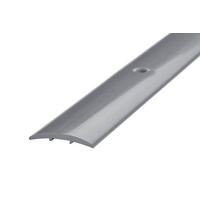 Übergangsprofil grau B/L: ca. 3,2x100 cm pro Stück Übergangsprofil 30x1000 Hart-PVC - grau (3,20/100,00cm)