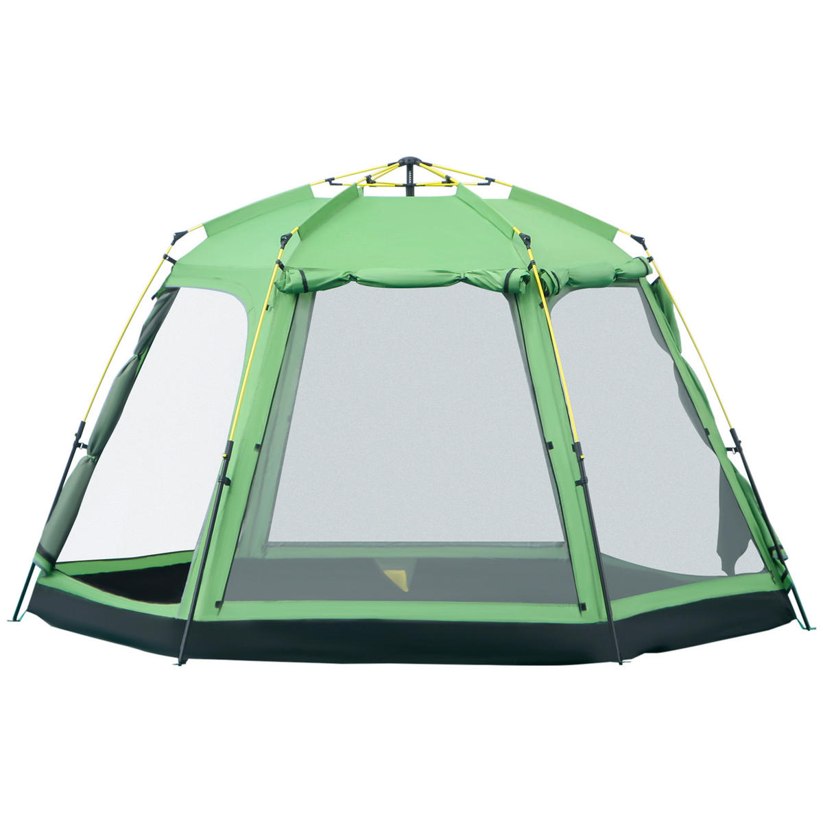 Outsunny Campingzelt B/H/L: ca. 320x180x320 cm Campingzelt - grün (320,00/320,00/180,00cm) - Outsunny
