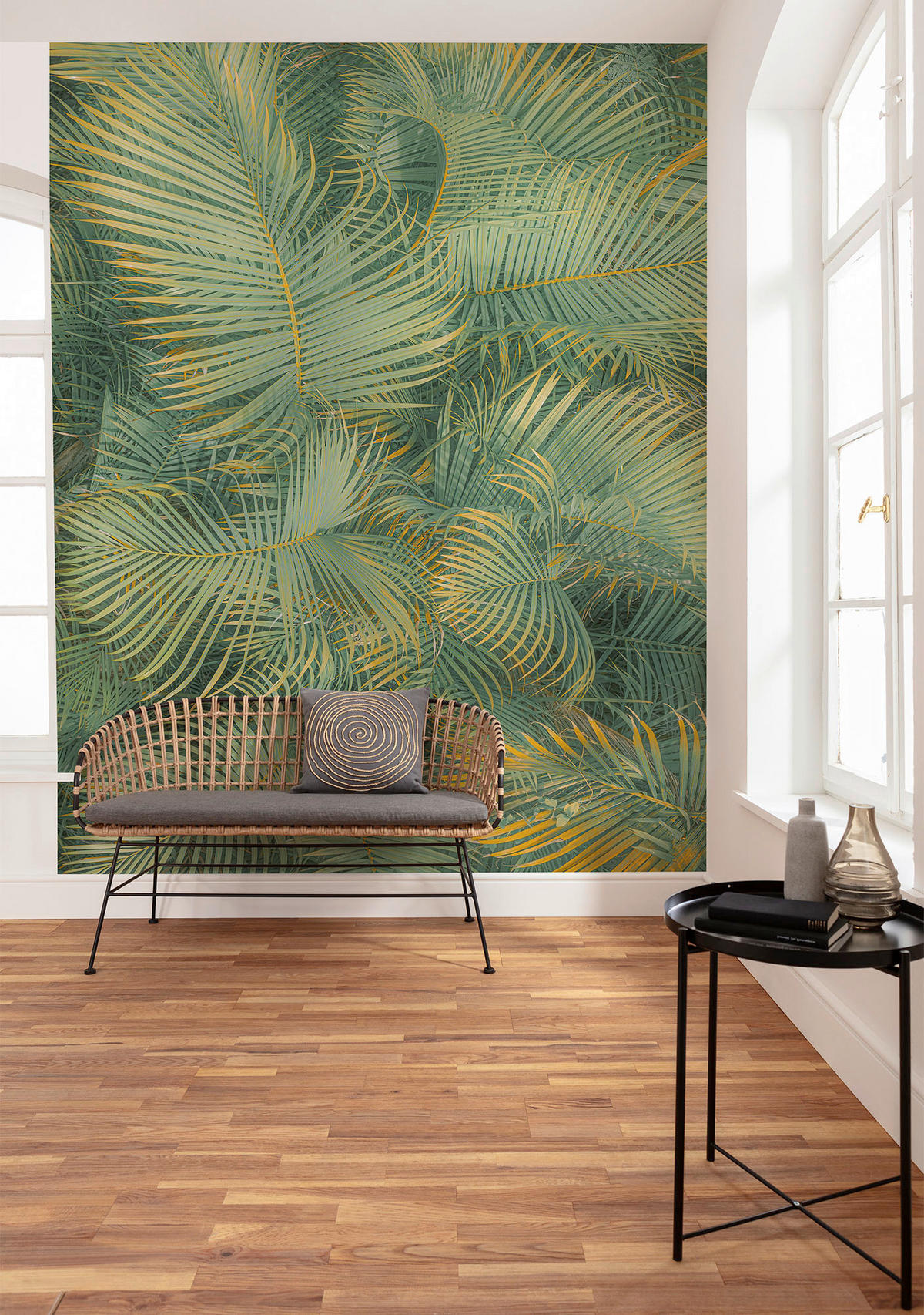 Komar Fototapete Neon Fern B/L: ca. 200x250 cm Neon Fern - (200,00/250,00cm) - Komar