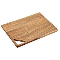 Kesper Schneidbrett braun Akazie B/H/L: ca. 30x1,5x40 cm Schneidebrett - braun (40,00/30,00/1,50cm) - Kesper