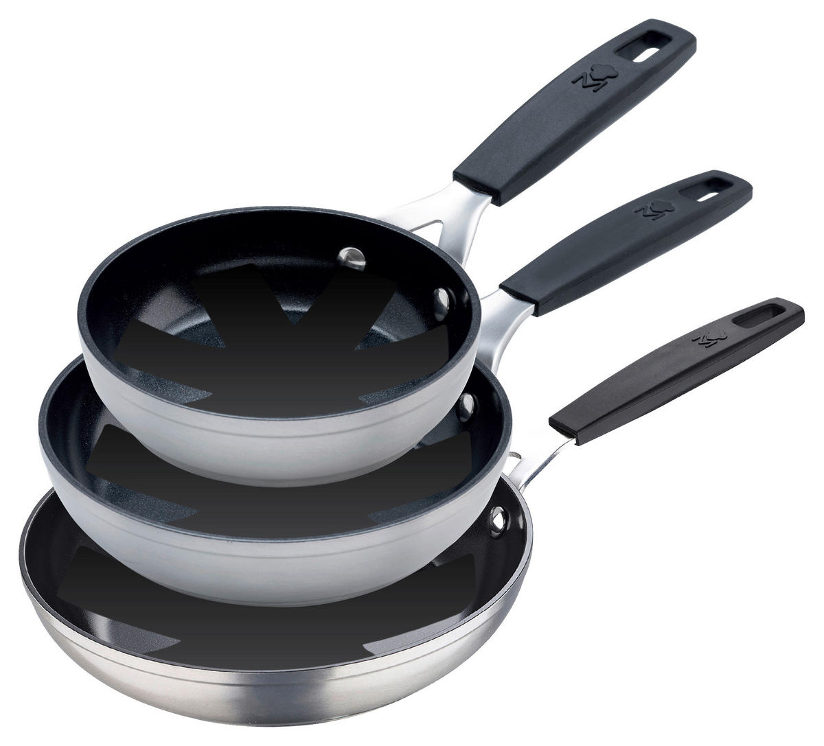 MASTERPRO Pfannenset SMART silber Aluminium SMART - silber - MASTERPRO