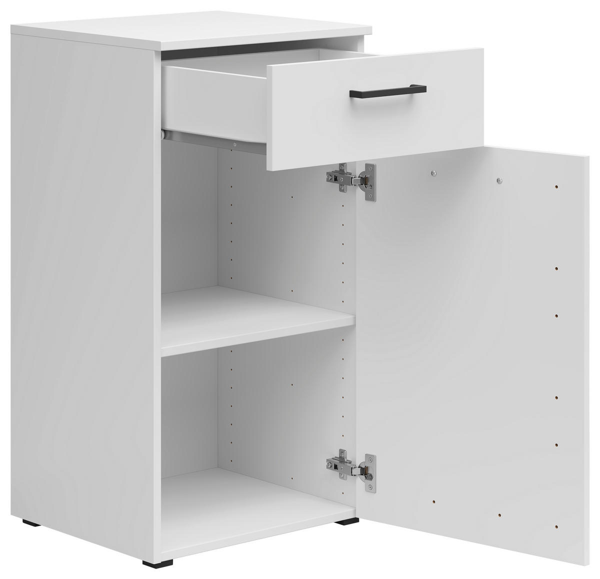 Kommode Multi-Stauraum Typ 13 weiß B/H/T: ca. 45x83x40 cm Multi-Stauraum Typ 13 - weiß (45,00/83,00/40,00cm)