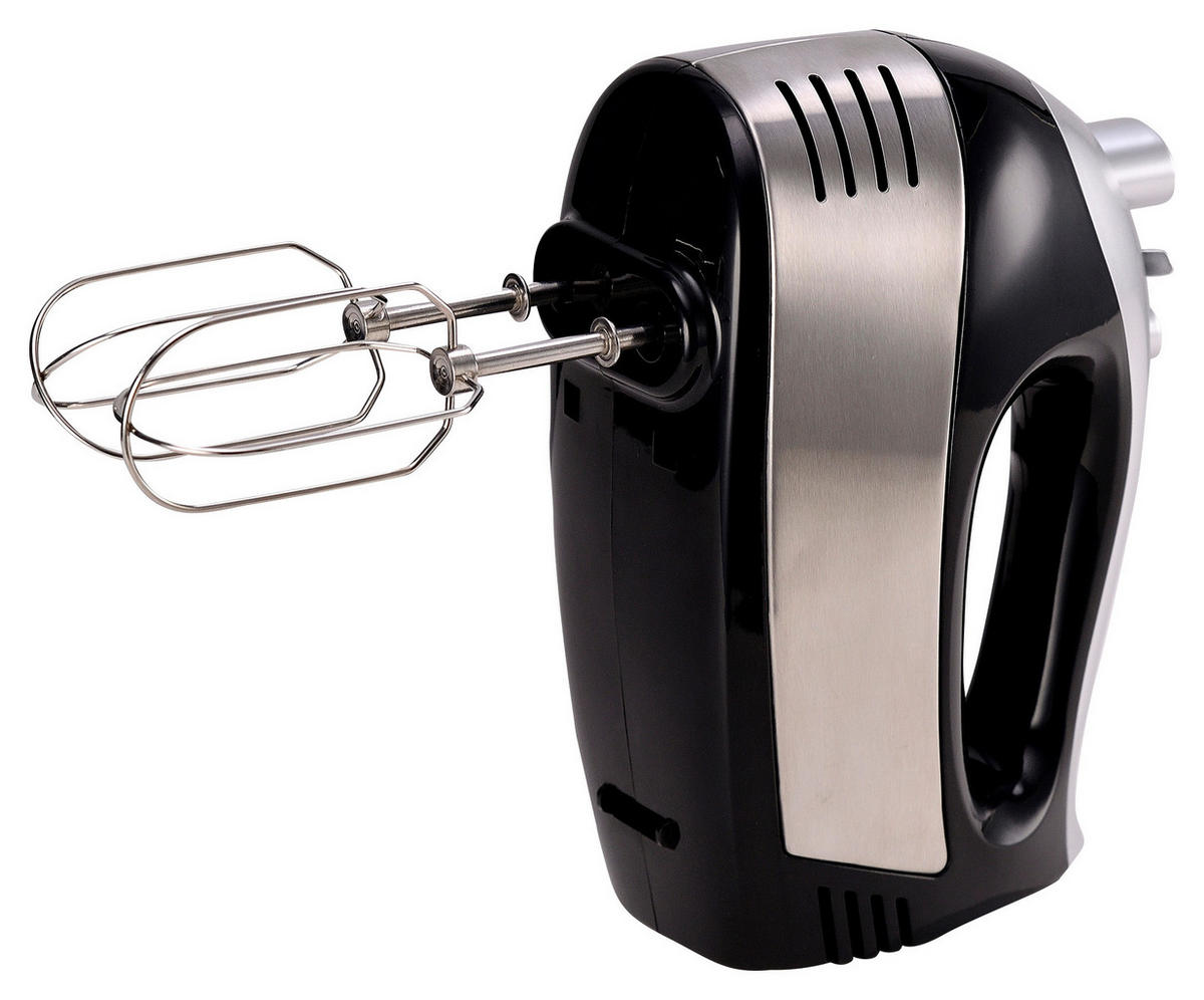 SWISS HOME Stabmixer schwarz silber Edelstahl B/H/L: ca. 11x15,5x21,5 cm PETIT - schwarz/silber (21,50/11,00/15,50cm) - SWISS HOME