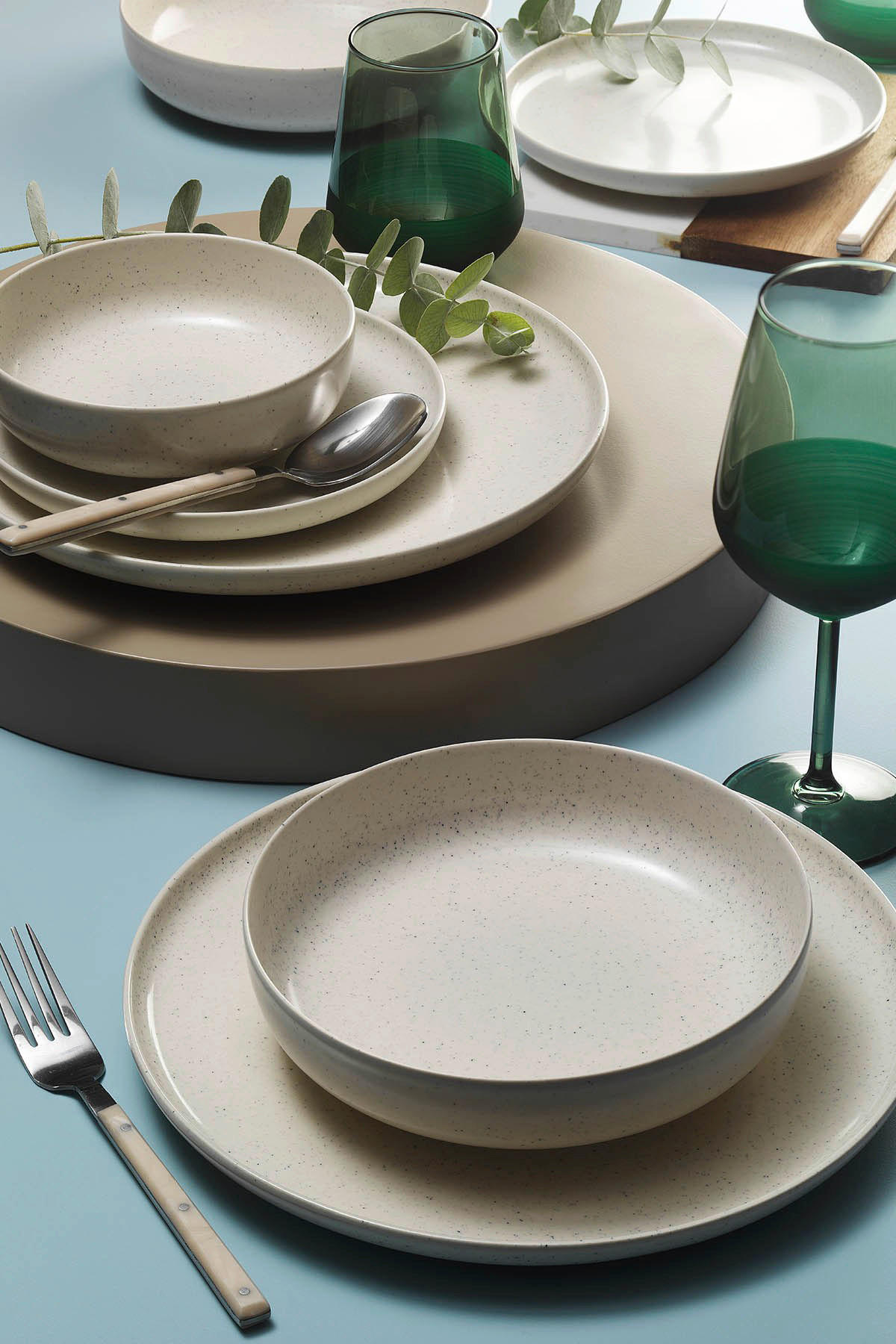 Thumbnail - HermiaConcept Tafelservice Xavi multicolor Porzellan 16 tlg.