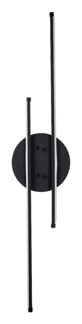 Opviq Wandleuchte schwarz B/H/T/L: ca. 5x86x5x17 cm Umut - schwarz (17,00/5,00/86,00cm) - Opviq