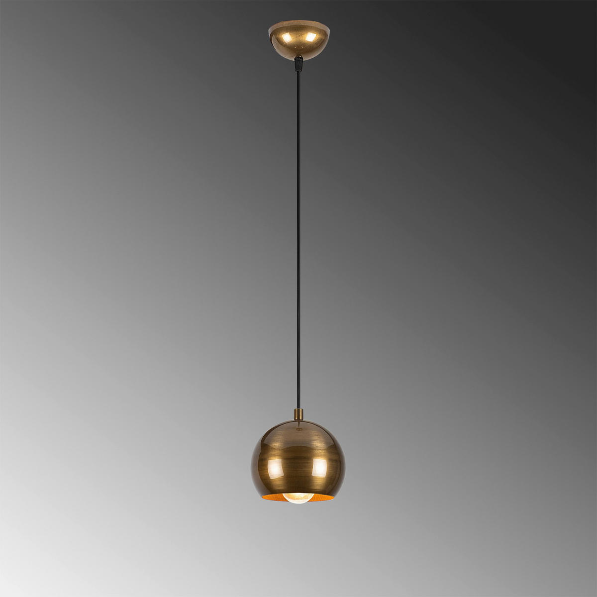 Opviq Pendelleuchte Berceste gold Eisen B/H/T/L: ca. 30x111x30x15 cm E27 1 Brennstellen Berceste - gold (15,00/30,00/111,00cm) - Opviq