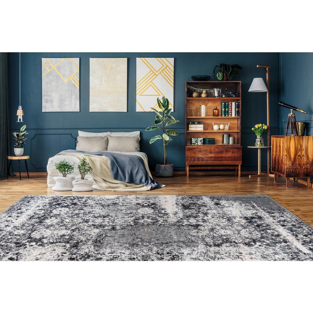 Thumbnail - 360Living Teppich Saphira grau B/L: ca. 160x230 cm