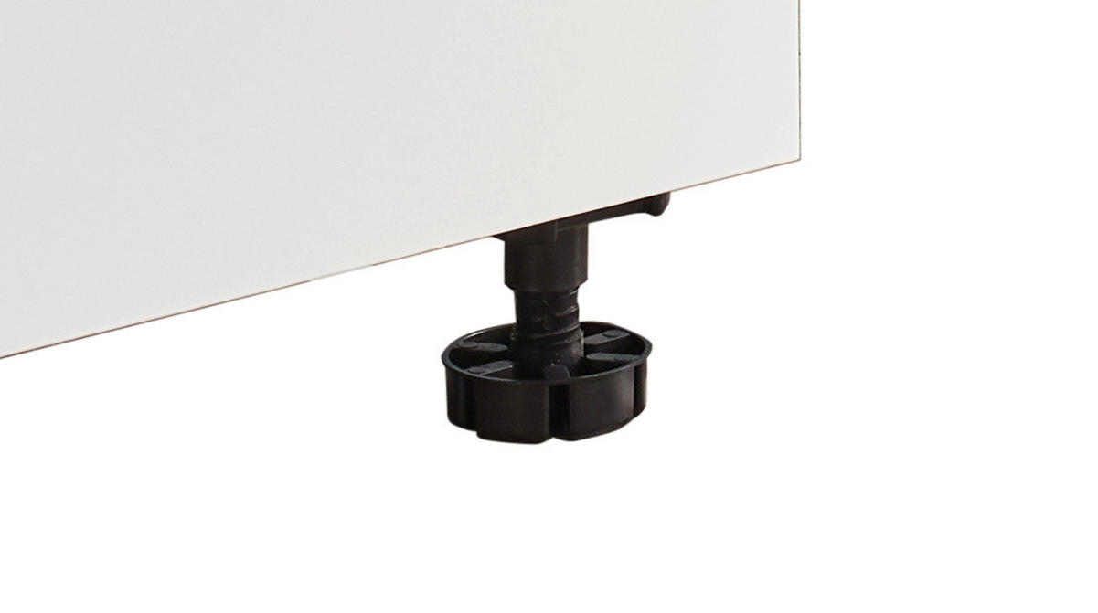 Respekta Wäscheschrank Clara weiß matt B/H/T: ca. 50x200x67,6 cm Clara - weiß (50,00/200,00/67,60cm) - Respekta