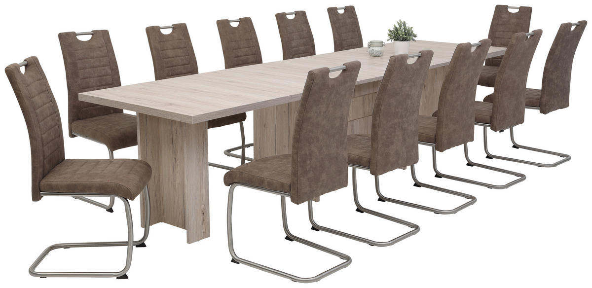 Esstisch LIA II Eiche Sand Nachbildung B/H/T: ca. 160x76x90 cm LIA II - Eiche (160,00/76,00/90,00cm) - Hela
