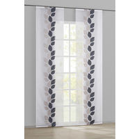 Schiebevorhang Pantheon schwarz B/L: ca. 60x245 cm Pantheon - schwarz (60,00/245,00cm) - POCOline