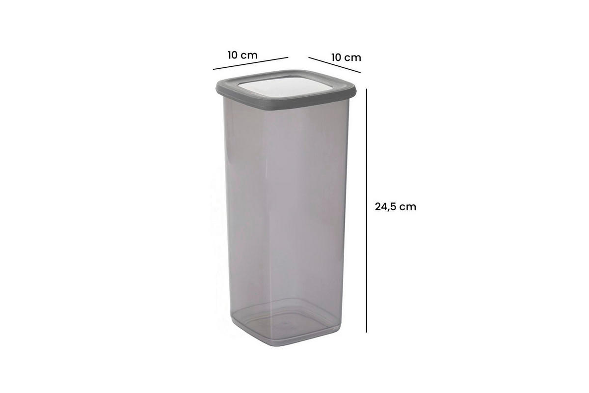 HermiaConcept Vorratsdosenset 24tlg. anthrazit 24tlg. - anthrazit - HermiaConcept