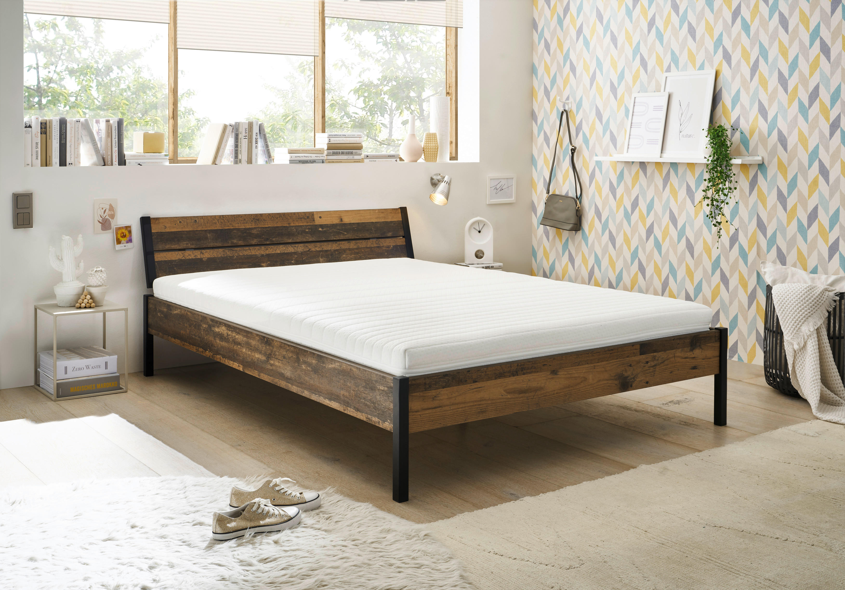 Futonbett Marseille Liegefläche B/L: ca. 140x200 cm Marseille - (146,00/74,00/213,00cm)