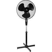 LENTZ Standventilator 80030 schwarz Kunststoff D: ca. 40 cm Standventilator 80030 - schwarz (40,00cm) - Lentz